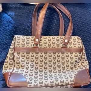 Michael Kors canvas tote